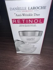 NEW DANIELLE LAROCHE Retinol Anti-Wrinkle Duo Day Night Cream, 1.69 oz each