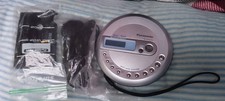 Panasonic SL-SV553J FM/AM/MP3 Portable CD Player Silver Car Adapter Cassette