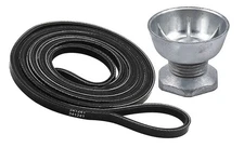 341241 Dryer Belt &8066184 Motor Pulley for Whirlpool W10290525 PS11744884