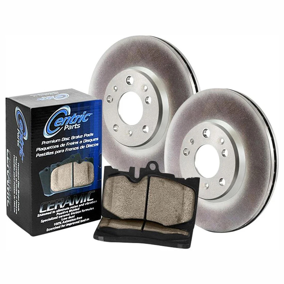 Juego de pastillas de freno y rotores delanteros para Dodge Ram 2500 8,0 L 1994 1995 1996 1997 Foto 2 de 4