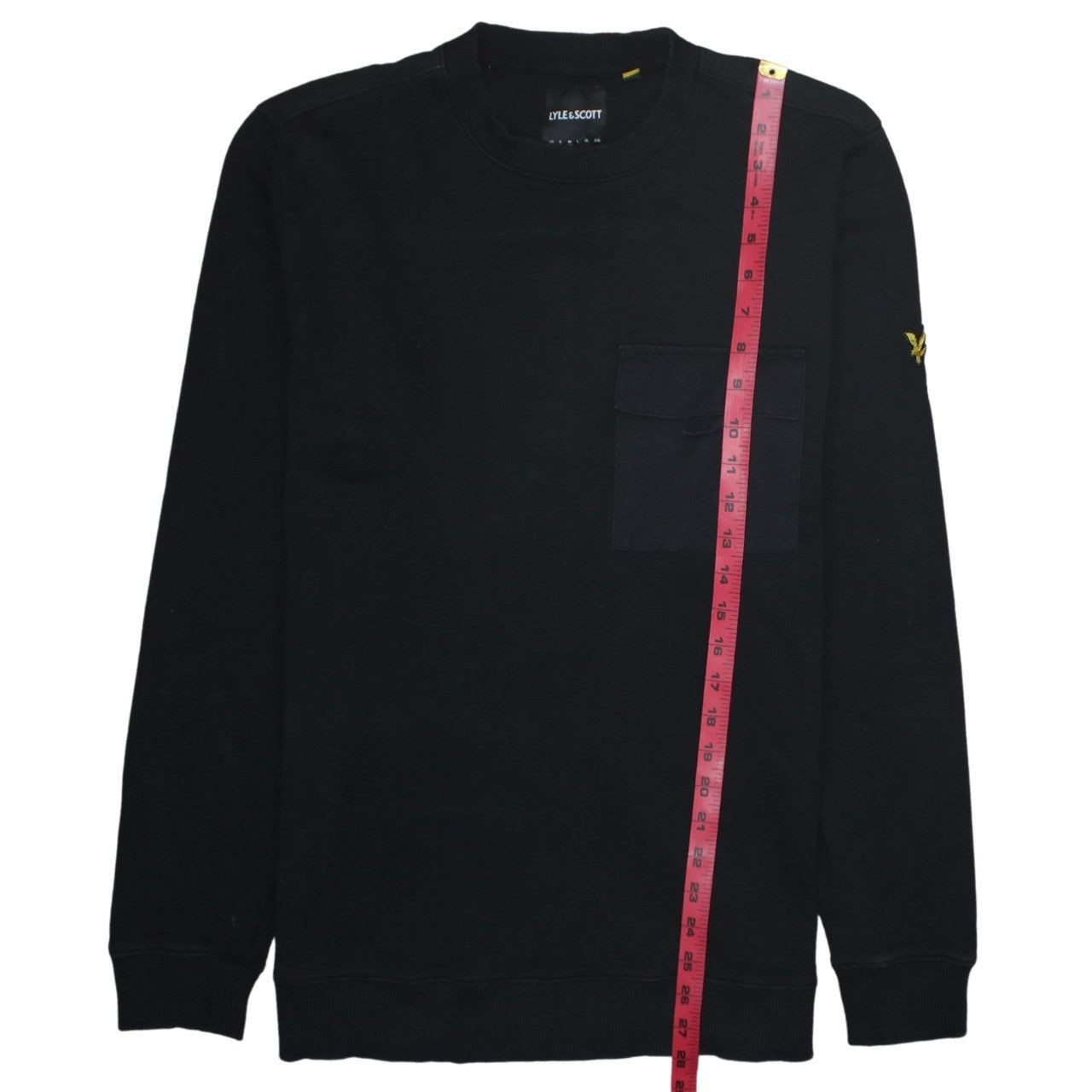 Lyle&Scott Black Sweatshirt Mens M image 6