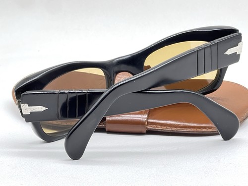 Freccia argento vintage Persol Ratti 6200 edizione Hassan anni 80 Italia 51mm e custodia - Foto 14 di 17