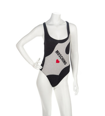 moschino white swimsuit