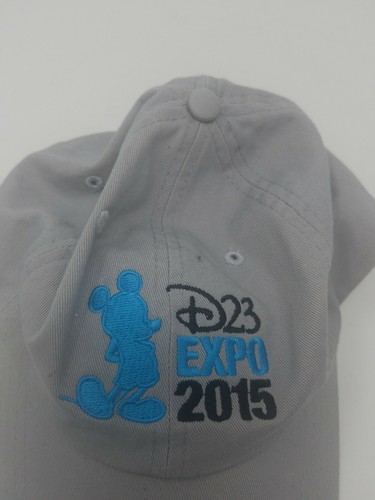 D23 Expo 2015 Rare Embroidered Blue Mickey Mouse Snapback Authentic Hat - Picture 4 of 5