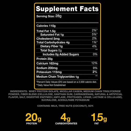 Devotion Nutrition Protein Powder - Buttery Blend | eBay