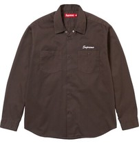 Supreme Long Sleeve Brown Shirts for Men for sale | eBay