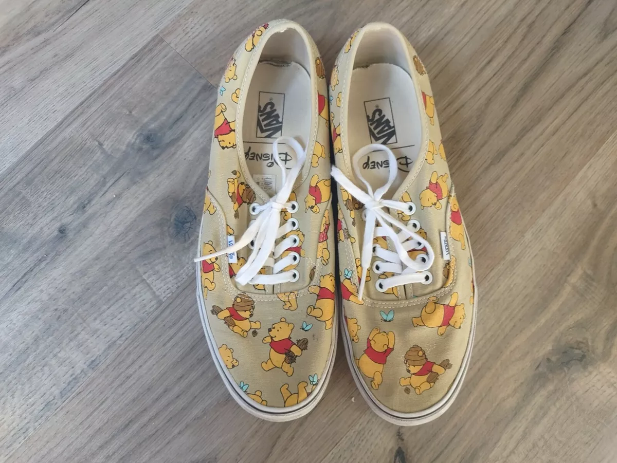 Winnie the top pooh vans mens