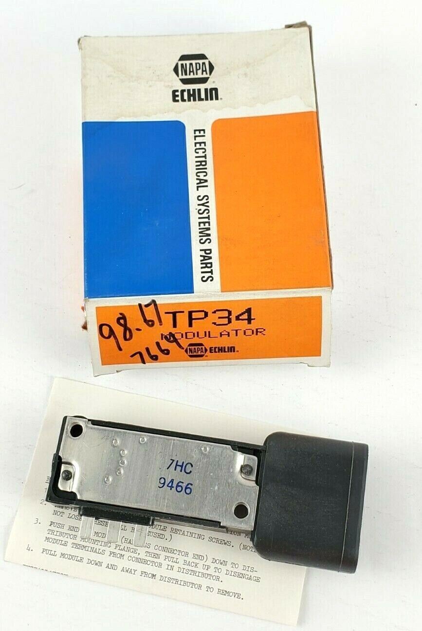 NOS Ignition Control Module Modulator NAPA ECHLIN PARTS TP34 | eBay
