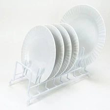 Plates Holder Pots Pans Lid Organizer Rack for Cabinet Pantry/Kitchen (Refurb)