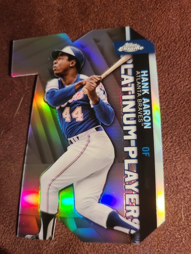 Hank Aaron 2021 Topps Chrome Latinum Players #cpdc-2 holo