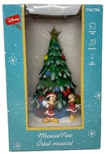 Disney Musical Tree 5967786- Indoor Christmas Decor, Musical, LED Light, 10x6 In