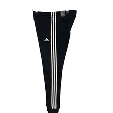 Adidas women Essentials 3-Stripes Fleece Pants L NWT