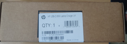 Chargeur d'ordinateur portable HP USB-C 65W - Photo 1 sur 2