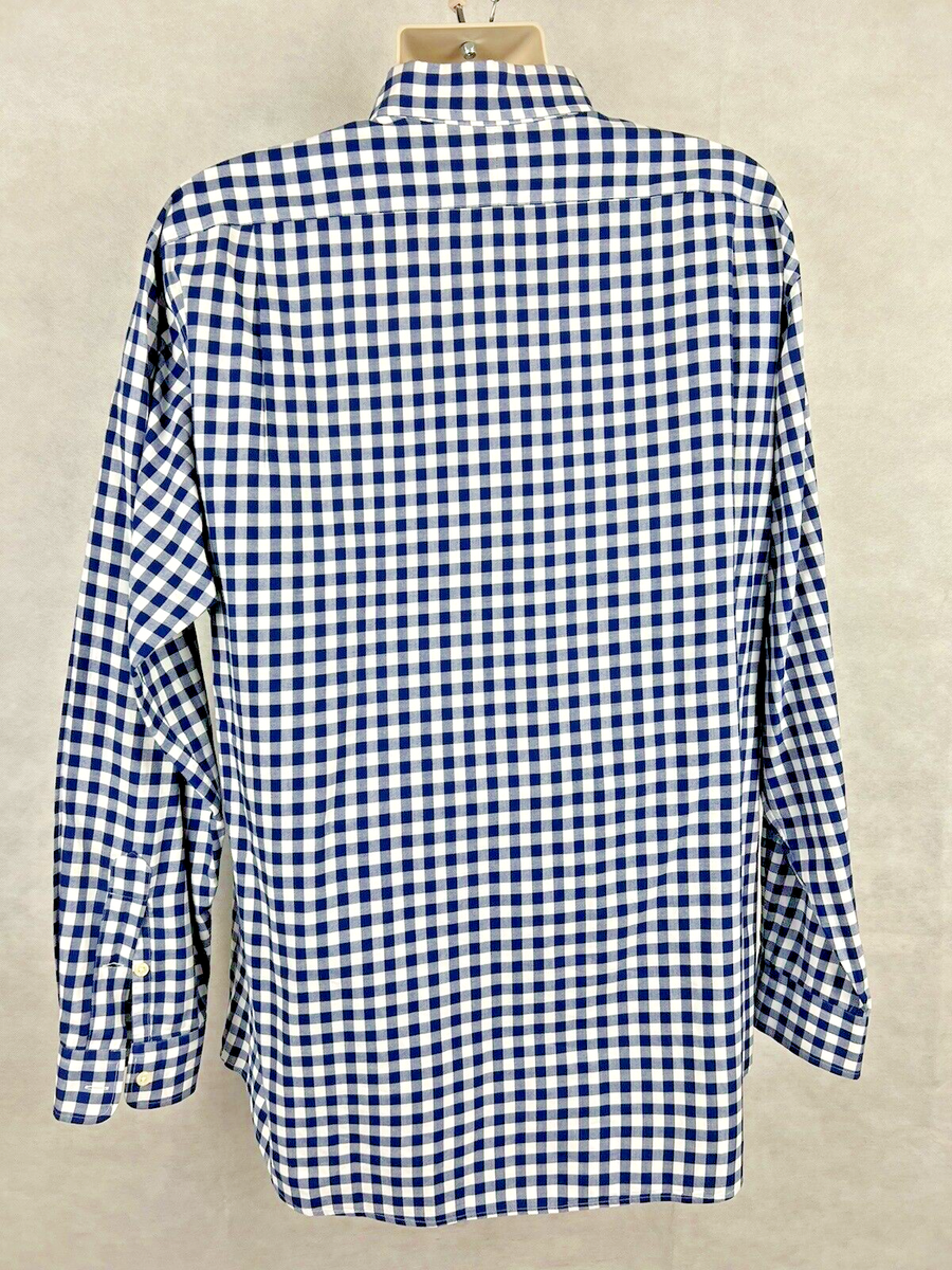 Polo Ralph Lauren Lowell Sport Shirt Mens XL Blue White Checkered