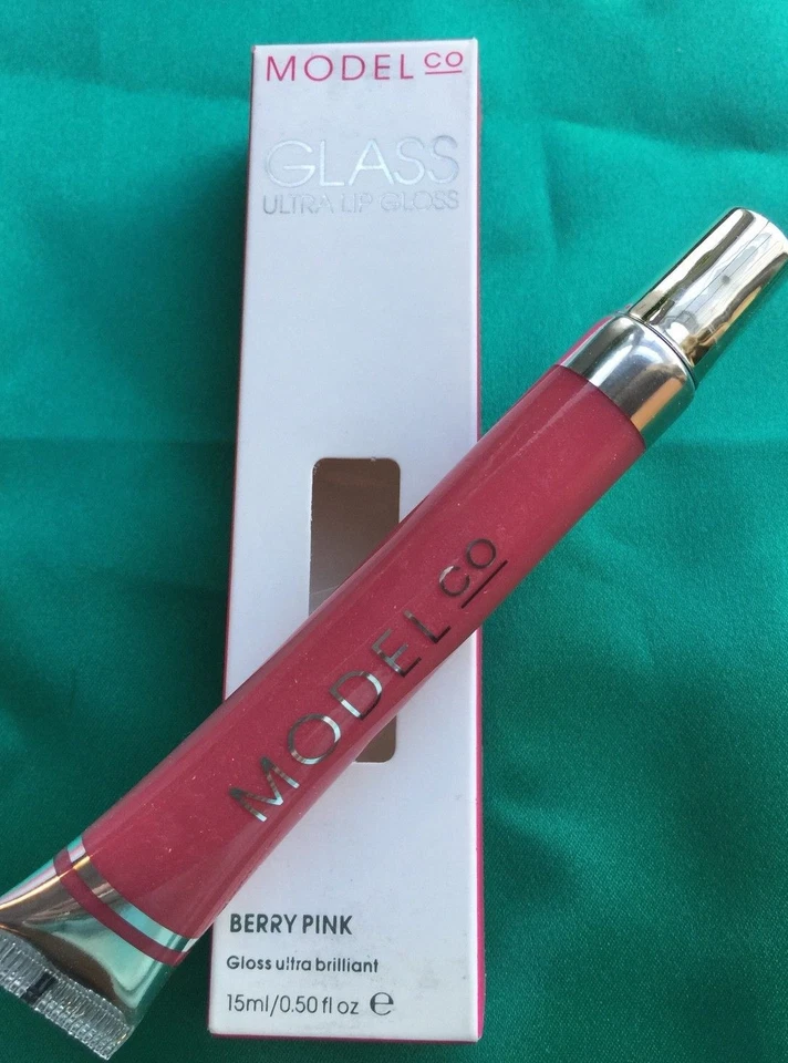 MODEL CO Glass Ultra Lip Gloss in the shade of Berry Pink  Boxed - Authentic - Image 2 of 2