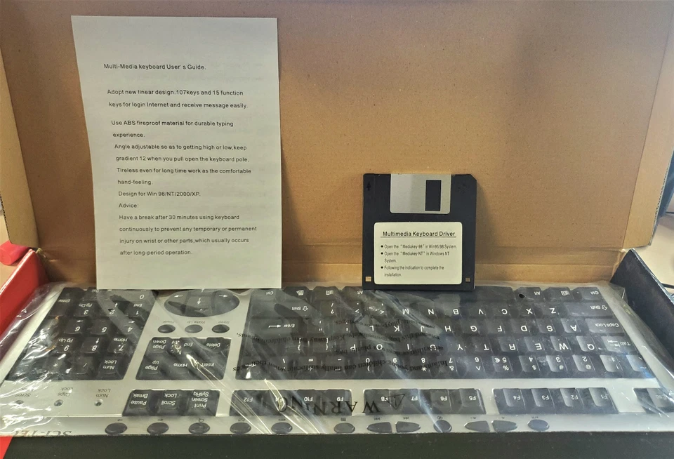 SCI Tec Multi-Media Keyboard KB 558 PS/2 - Image 2 of 4