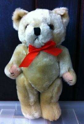 Vintage Mills and Boon Plüsch traditioneller Teddybär artikulierende Arme und Beine.