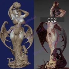 Morrigan NSFW 1/8 1/6 1/4 3D Print Model Kit Unpainted Unassembled 2 Version