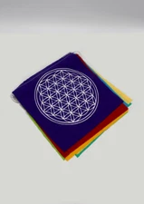 Flower of Life Prayer Flags
