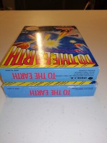 Nintendo Nes TO THE EARTH Spanish Both Version Check Photos New READ
