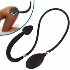 Silicon Inflatable Ball Dilator Expander Plug Extreme Chastity Device for Couple