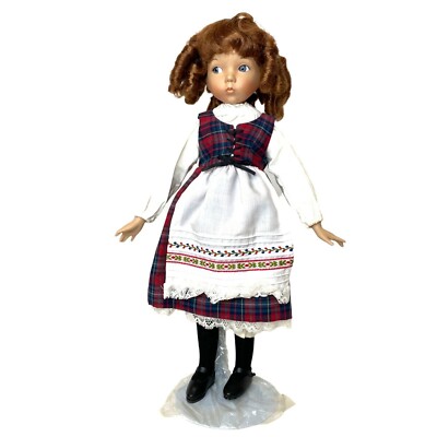 Vintage 1988 EDWIN M KNOWLES Little Red Riding Hood Doll by Artist Dianna Effner