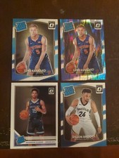 2017-18 Donruss Optic Rated Rookie Lot of 4 Kennard Brooks Clarke Rookie RC