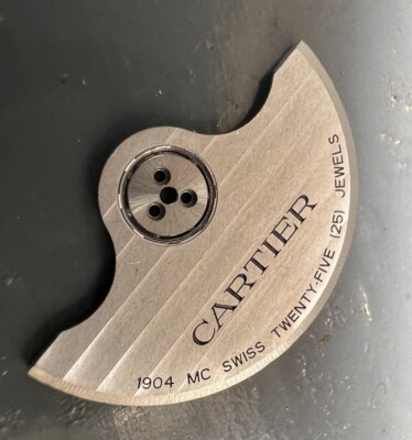 Cartier 1904 MC Movement Rotor Original Preowned