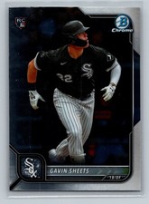 2022 Bowman Chrome Gavin Sheets ROOKIE CARD #50 - Chicago White Sox. rookie card picture