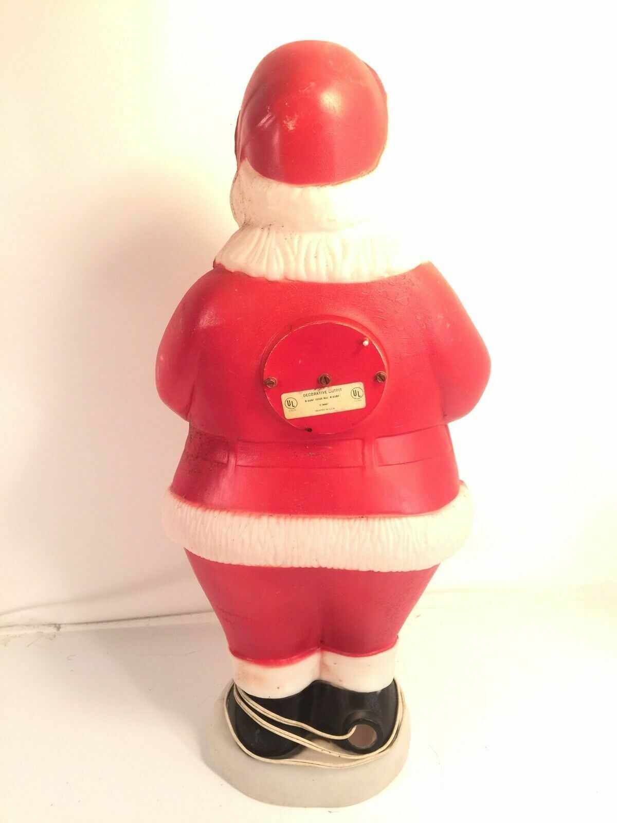 Carolina Enterprises Vintage Empire Blow Mold Short Production Run Santa Made US Klasyczna, limitowana WYPRZEDAŻ