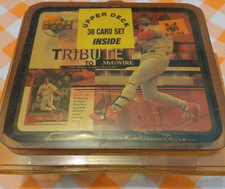 Upper Deck Lunch Box Tribute to Mark McGwire 1999 Season SEALED!