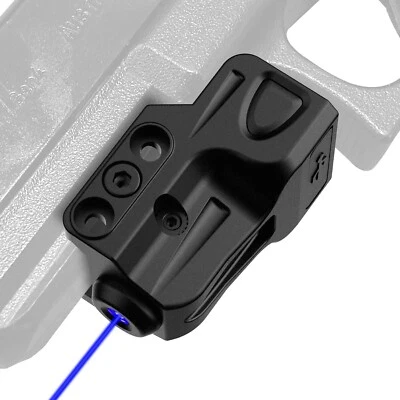 GMCONN Mini Blue Laser Sight Rechargeable Handgun Pistol Picatinny Low Profile