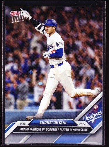 2024 Topps Now #113 Shohei Ohtani Dodgers