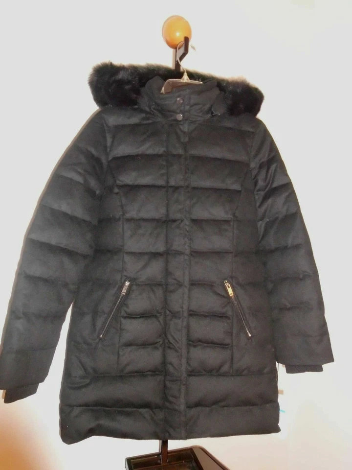 全新 UGG Celeste 羊毛混纺外套 WMS XS 黑色 MSRP $595 SKi Everyday 非常温暖!!!