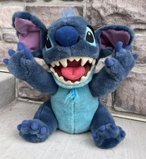 Disney Store Lilo  Stitch As Dog Open Mouth 18  Stuffed Animal Plush Toy Soft