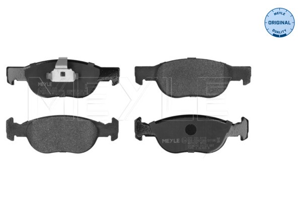 Vorderachse Meyle 025 231 8118 Bremsbelagsatz, Scheibenbremse FüR Fiat,Lancia-image