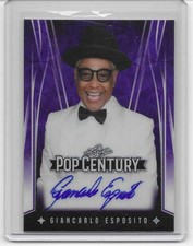 GIANCARLO ESPOSITO Leaf Pop Century Signature MASTERPIECE Auto Autograph 1/1