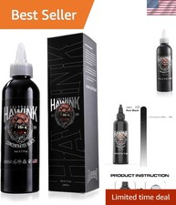 Professional Quality Tattoo Ink 200ml - -Friendly Black with High Stability