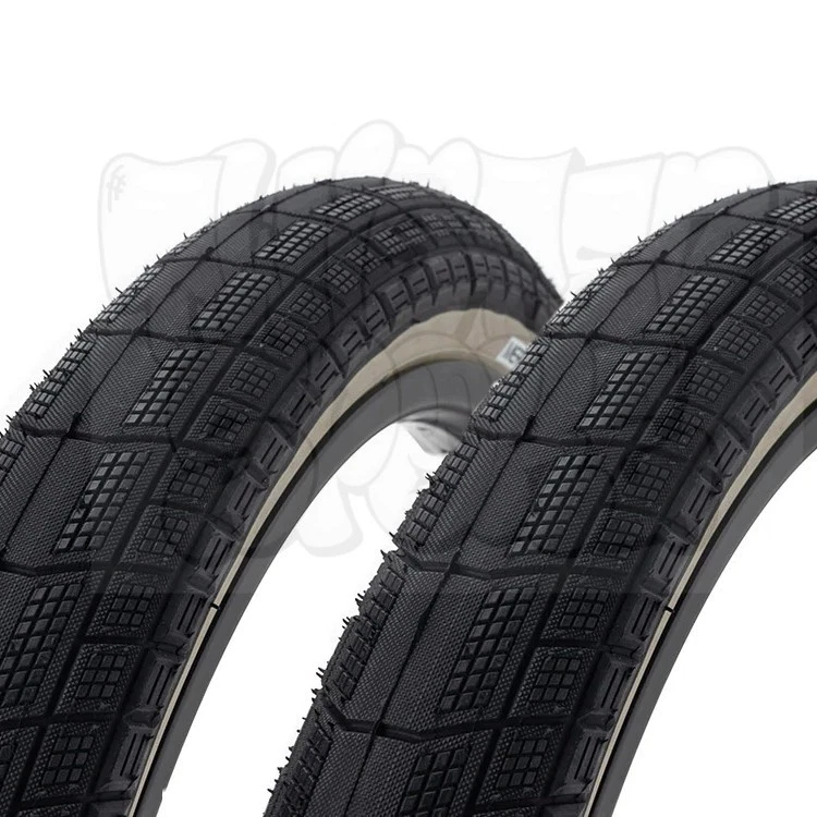 PAR Merritt Brian Foster FT1 Cable Bicicleta BMX Neumáticos de Calle 20 x 2.35 Negro Tostado Foto 2 de 3