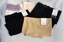 Women  s Lot Of 5 Auden Brand Panties Size L NEW 