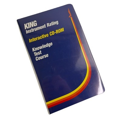 King Instrument Rating Interactive 16 CD-ROM Knowledge Test Course