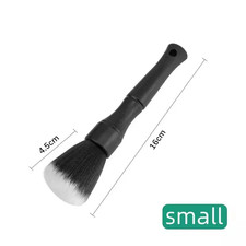 1/2Pcs Soft Bristle Car Interior Detailing Brush 16/24CM Soft Bristle Brush Auto