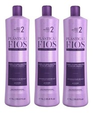 Kit Alisado Cabello Profesional Queratina Brasileña Cadiveu (3 unidades, 1 lit)