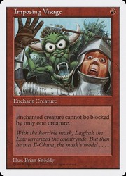 Imposing Visage - Fifth Edition - Common - Magic: The Gathering