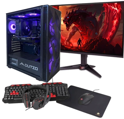 INTEL + NVIDIA + ACER ETC. VERBAUT Gaming PC Komplett Set Intel i9 12900K 16x 5.2 GHz GeForce RTX 5060 Gamer 27"