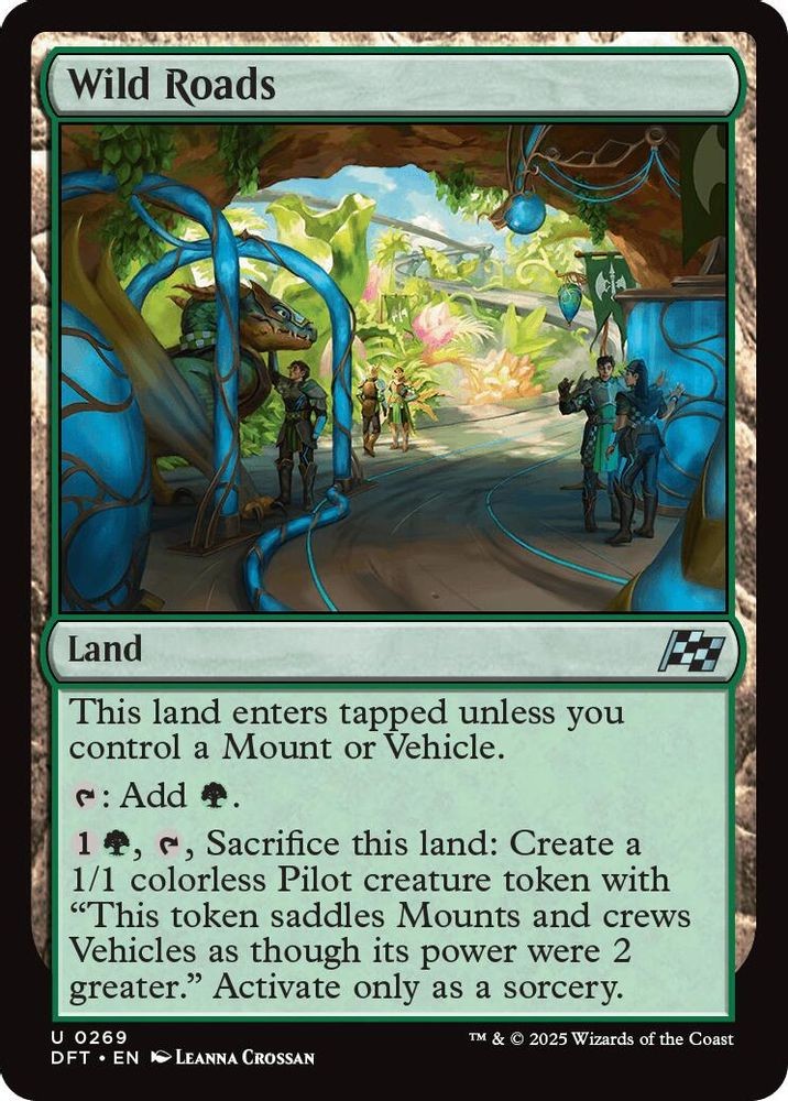 2025 Magic: The Gathering: DFT - Wild Roads (#269, Foil, Uncommon, Near Mint)