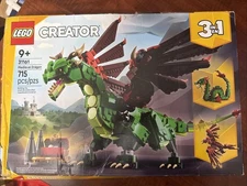 New - LEGO Creator Medieval Dragon 31161 3in1 Sealed Box Damage 715pc