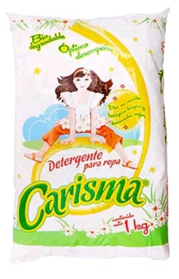 CARISMA LAUNDRY DETERGENT ( DETERGENTE POLVO ) 2 BAGS Of 1 KILO EACH - FREE SHIP