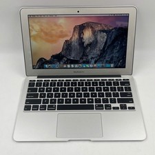 2015 Apple MacBook Air 11" i5 1.6GHz 4GB RAM 128GB SSD Silver A1465