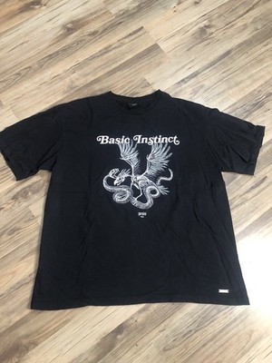 Peso Raws  Basic Instinct  Tee Shirt T-Shirt  Black  Size M NEW